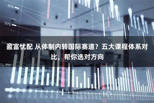 盈富忧配 从体制内转国际赛道？五大课程体系对比，帮你选对方向